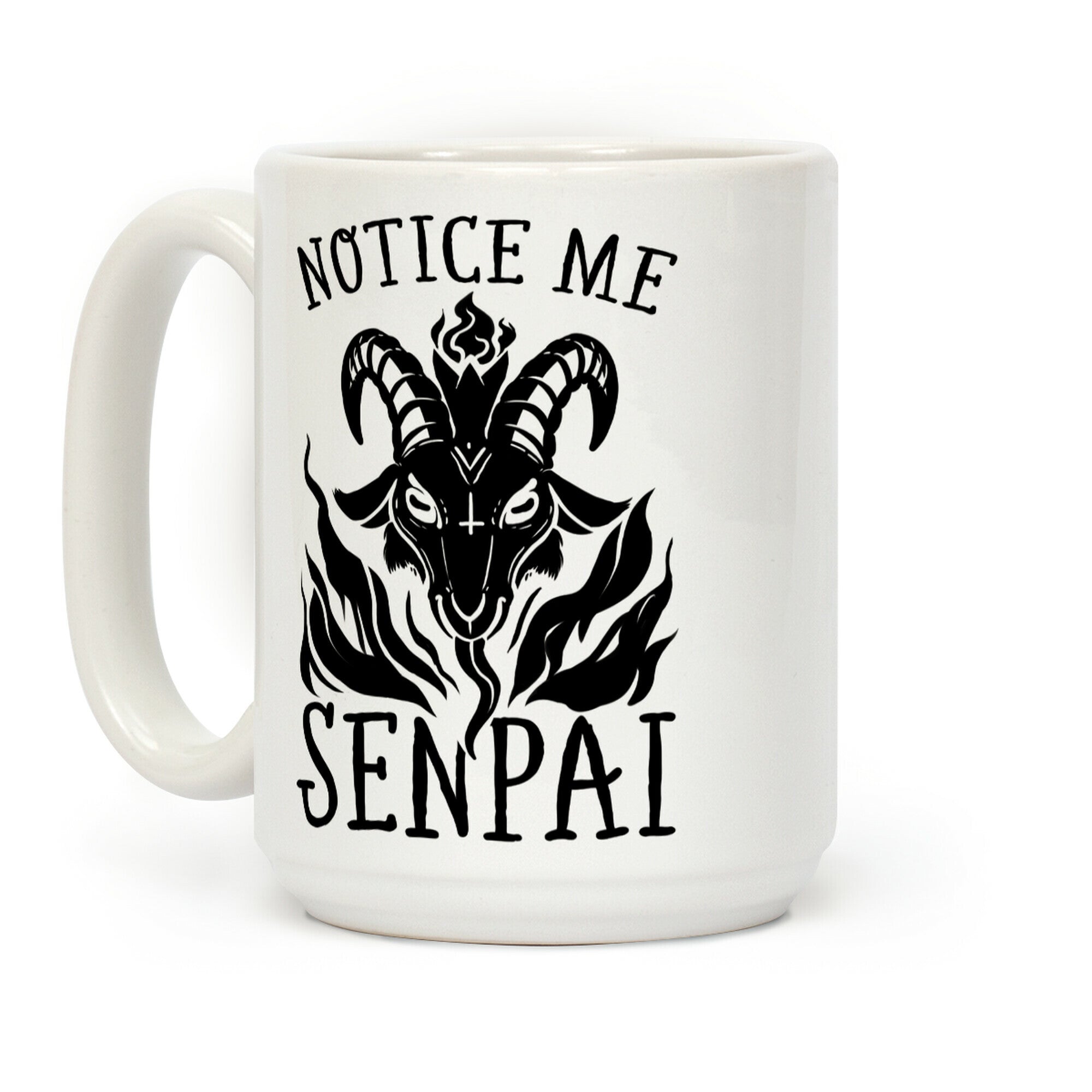 Notice Me Senpai! (Baphomet) Coffee Mug